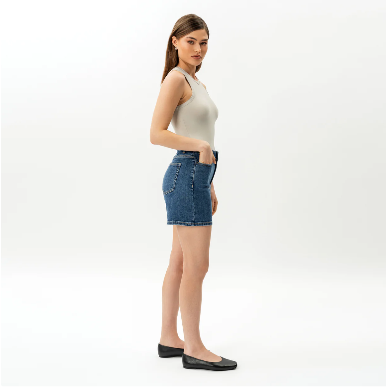 Stretchy ComfortDenim™ Shorts