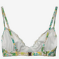 Balconette wavy bikini top