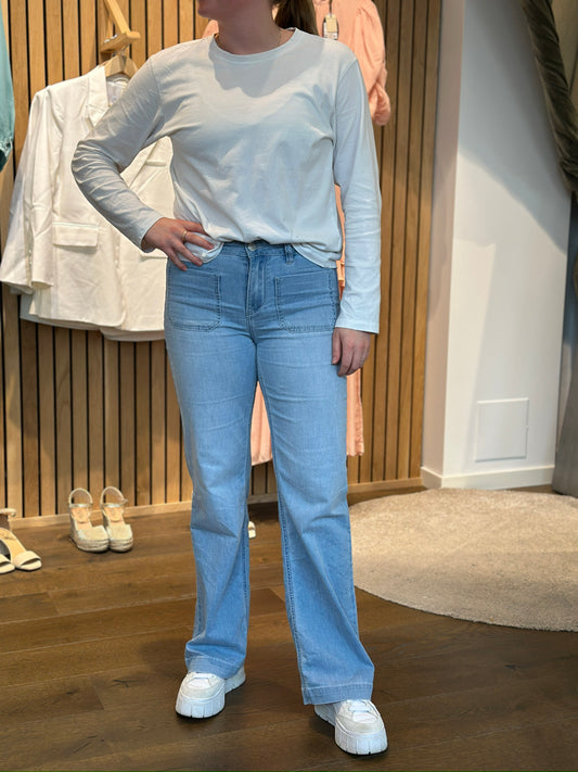 Colette frontpatch pockets - jeans
