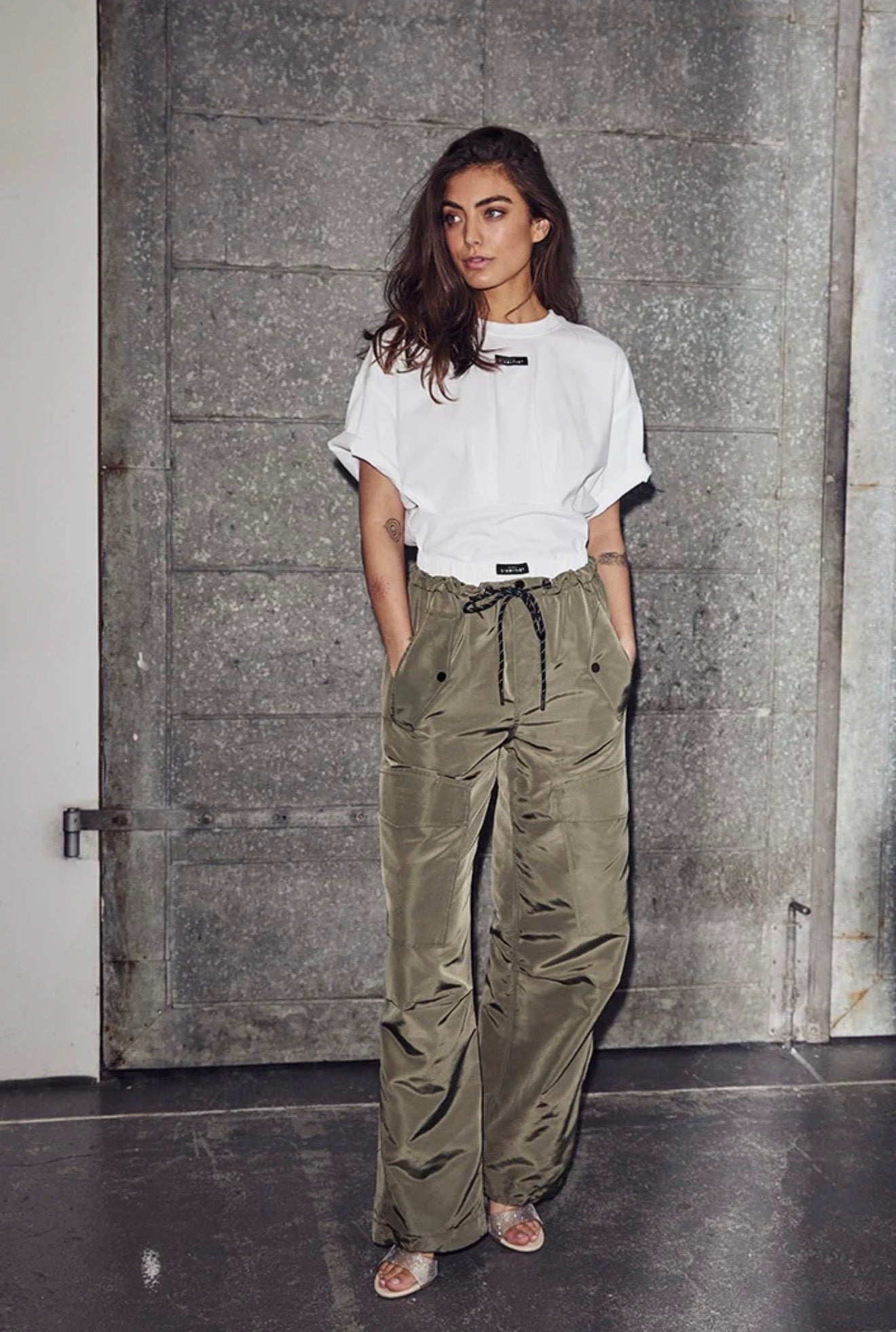 Romie Pleat Tee