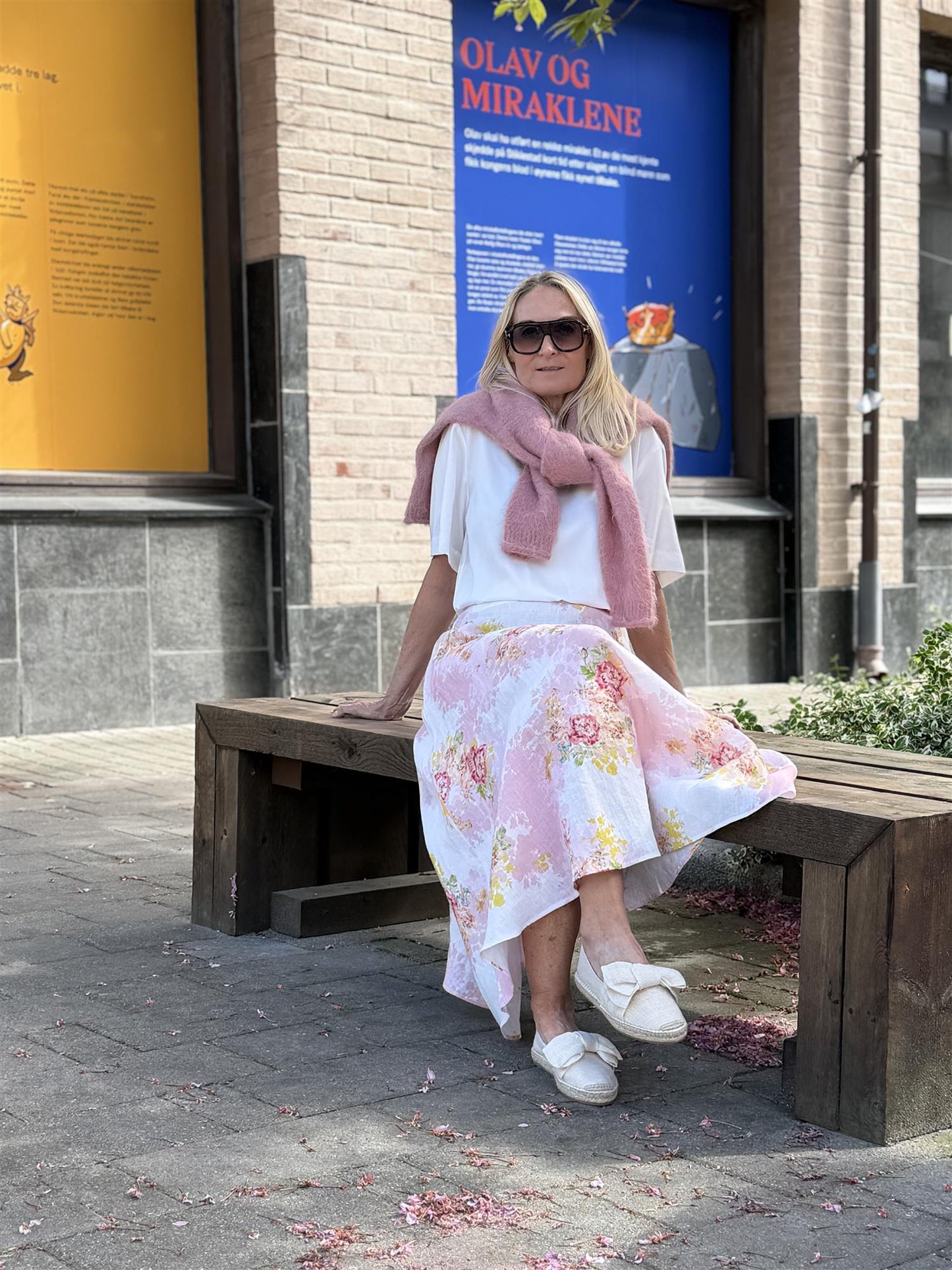 Linen Maxi Skirt