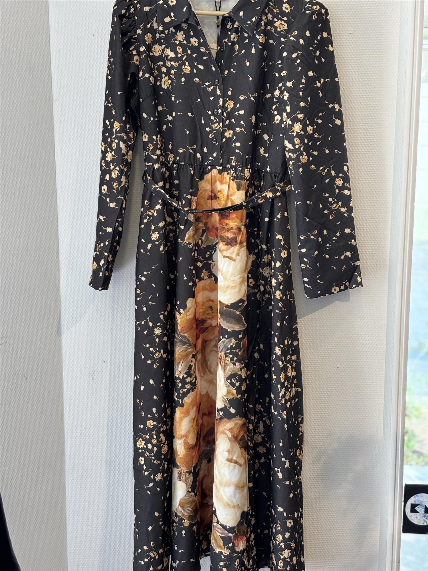 Tailored Satin Shirt Dress