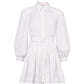 Seersucker Pleated Dress