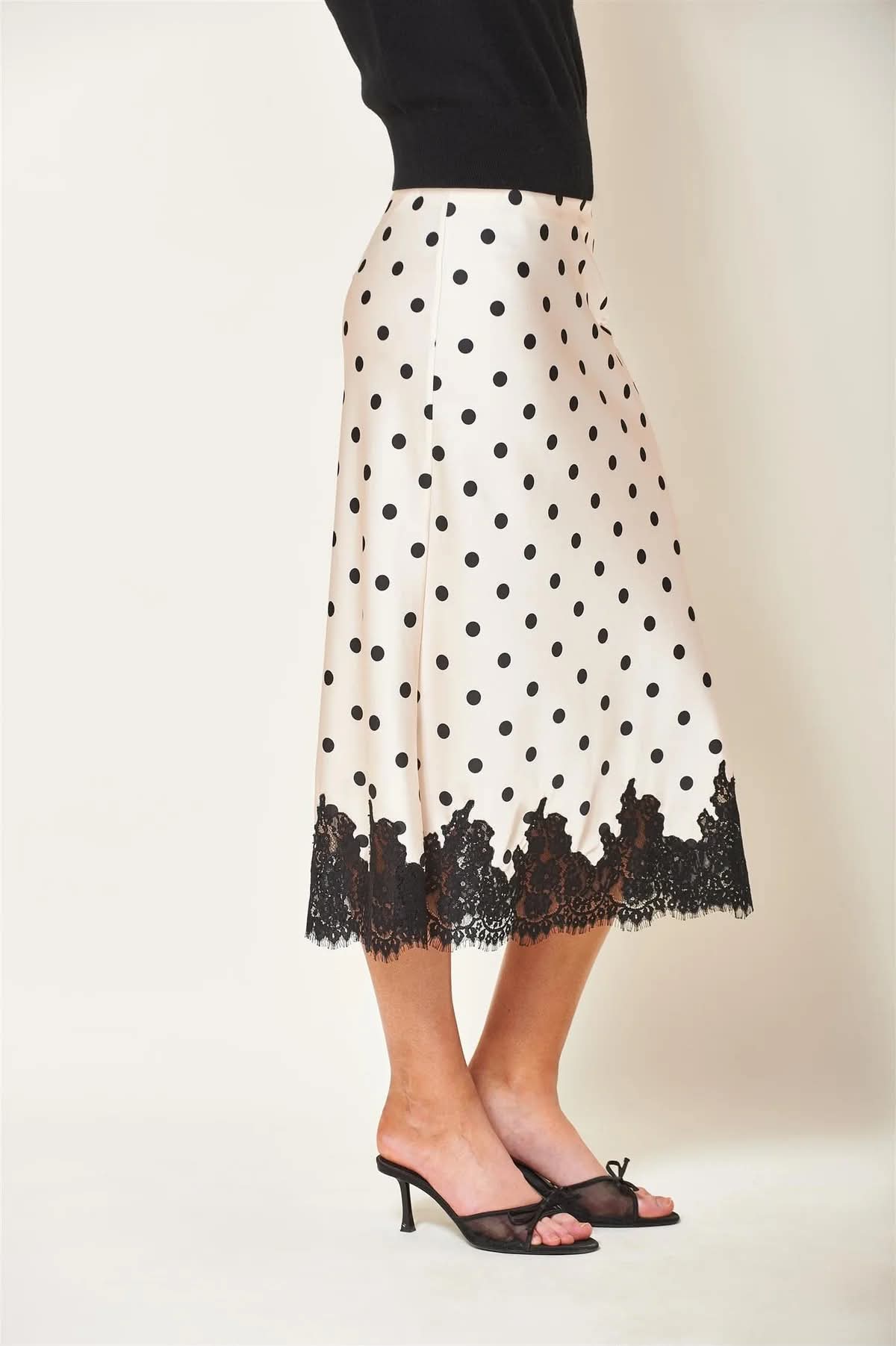 Black Polka Dot