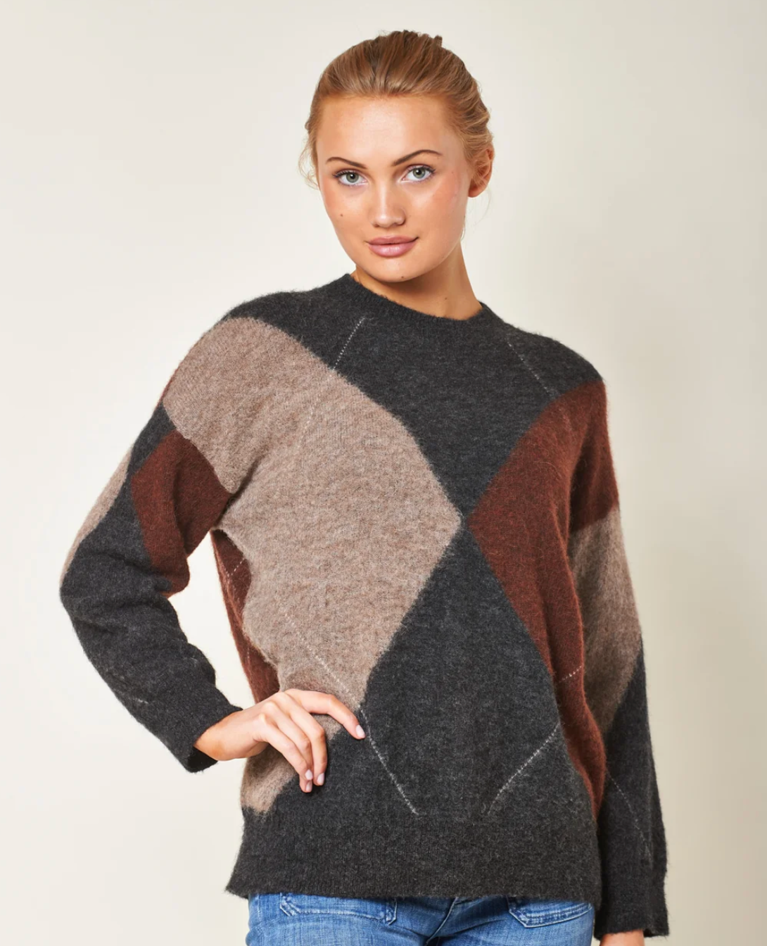 Kayne Argyle Sweater