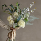 Symphonie Buket - Hvit - Kunstige Blomster