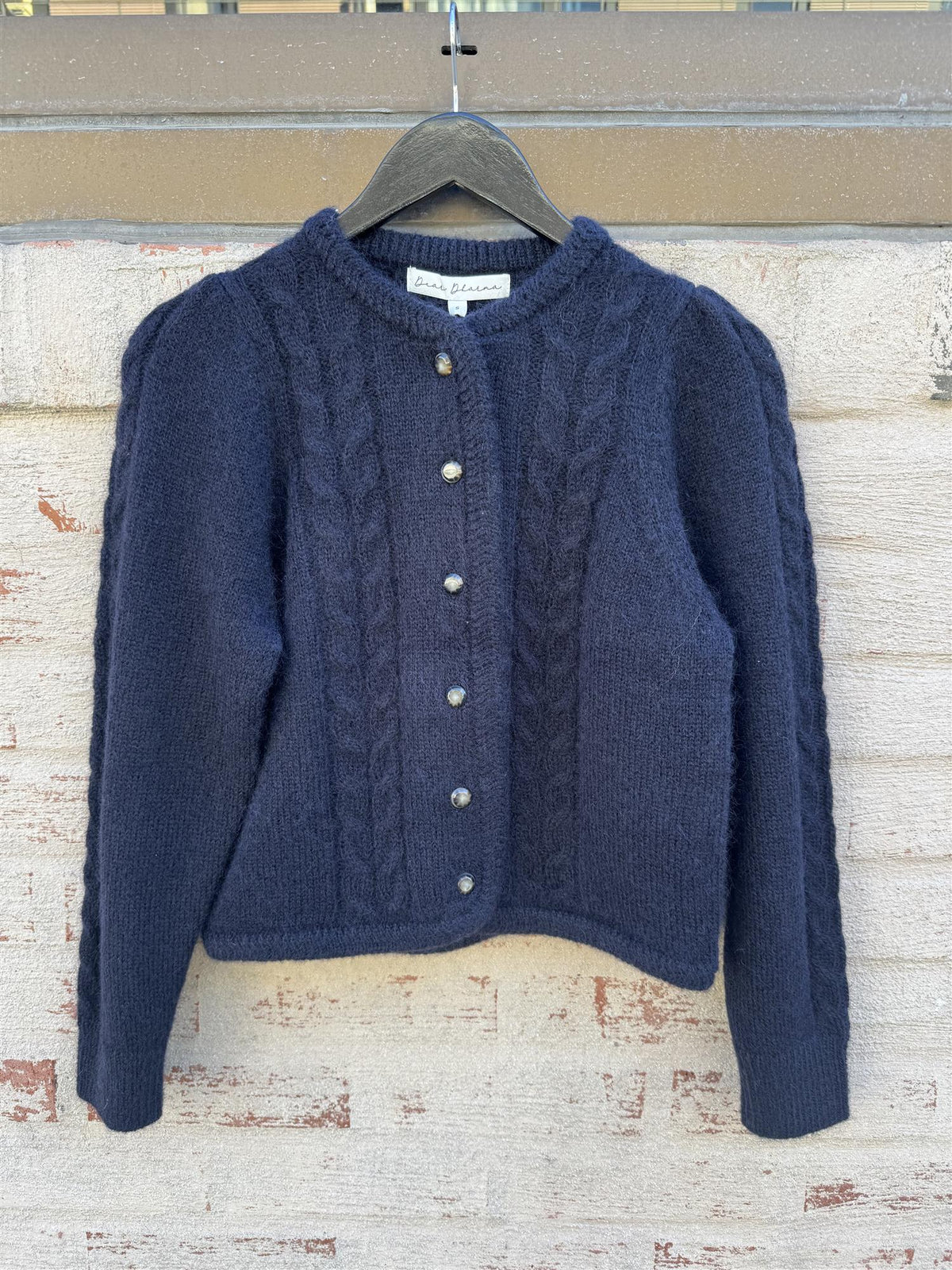 Mohair Edge cardigan