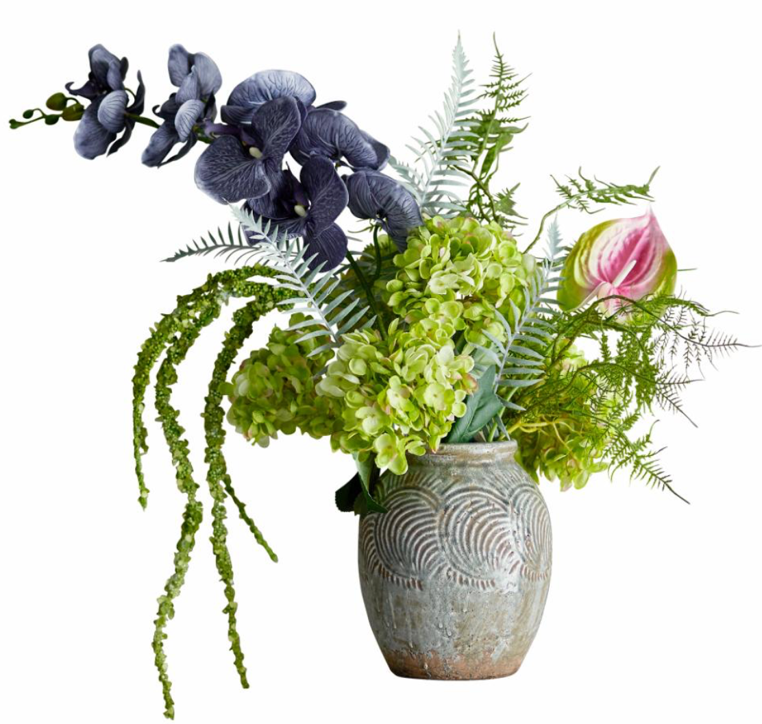 Poetry Bukett - Grønn - Kunstige Blomster