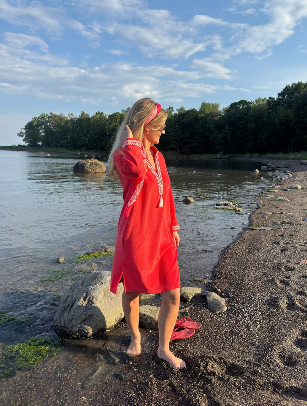 Kaftan Short dress
