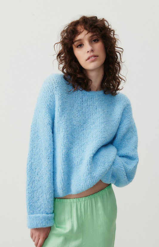 Zolly knitted sweater - blue