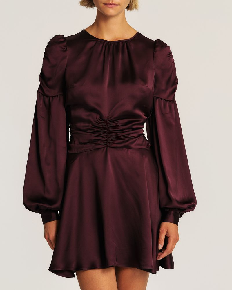 Satin Mini Dress
