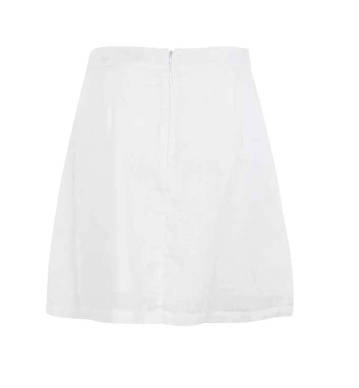 Lovisa Linen skirt - White