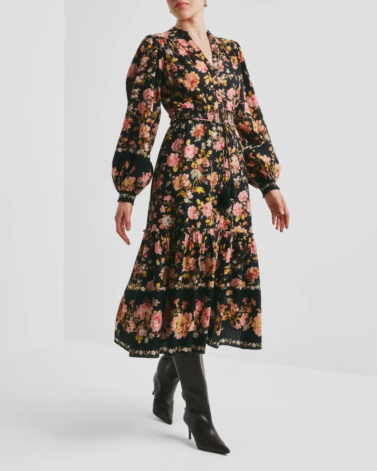 BOHEMIAN MIDI DRESS