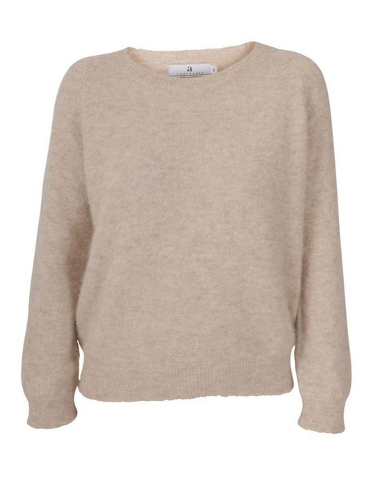 Fiona Sweater - Light Beige Melange