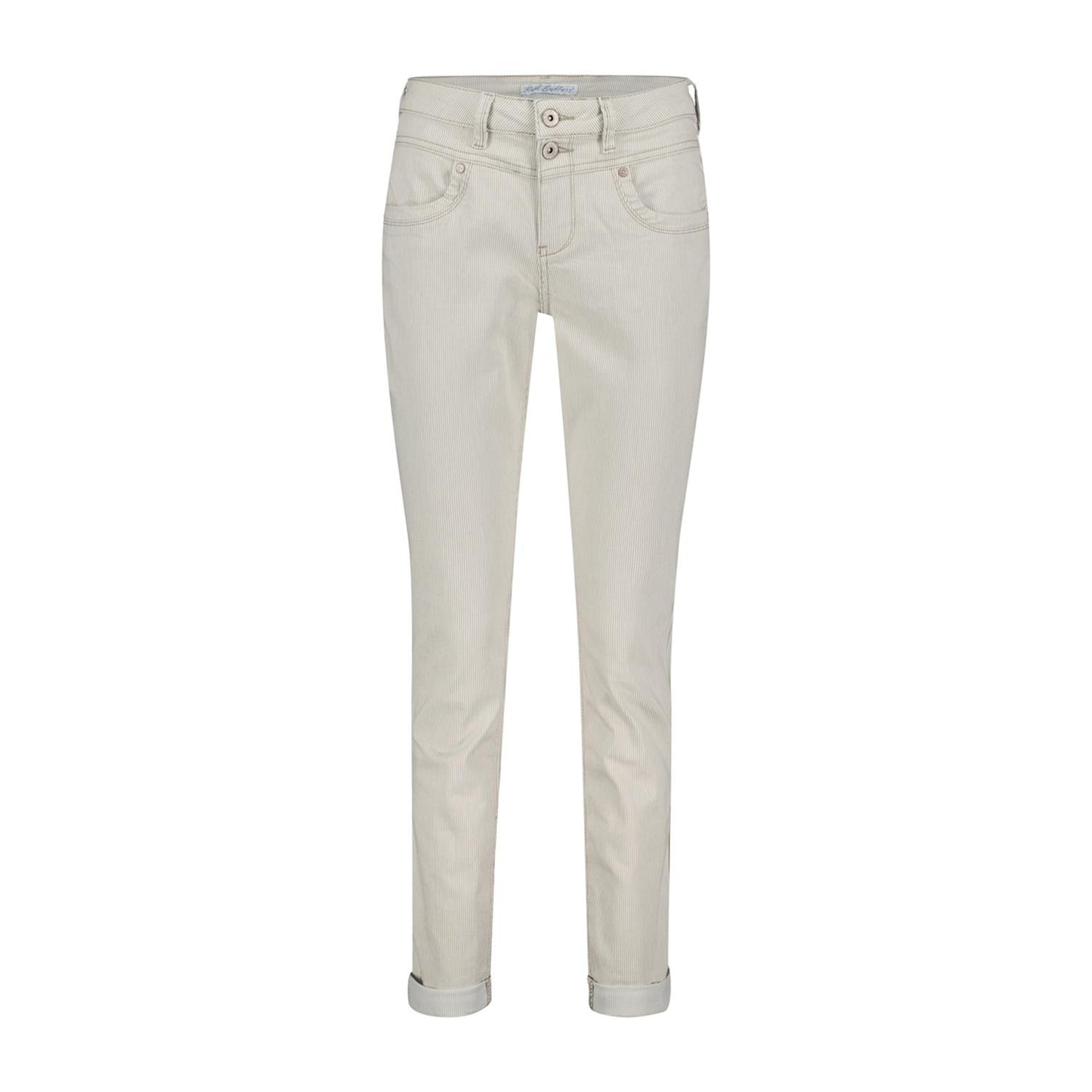 Sienna coloured denim stripes - hazel