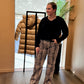 Anne leo print jeans