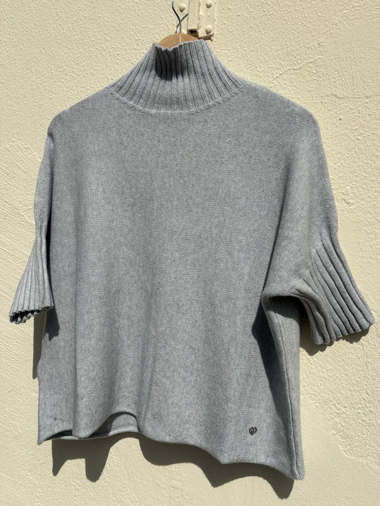 Turtleneck sweater - grey