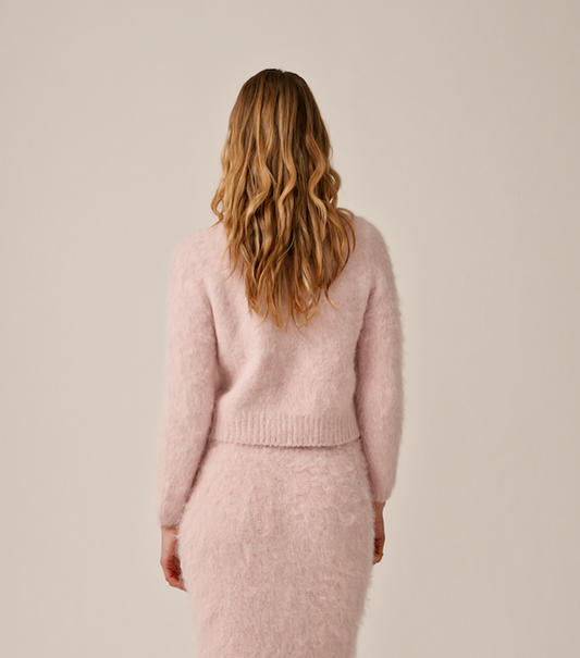 Knit Jacket - Pink