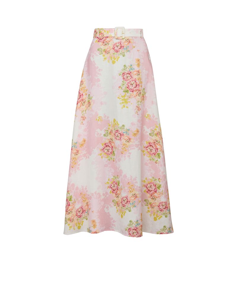 Linen Maxi Skirt