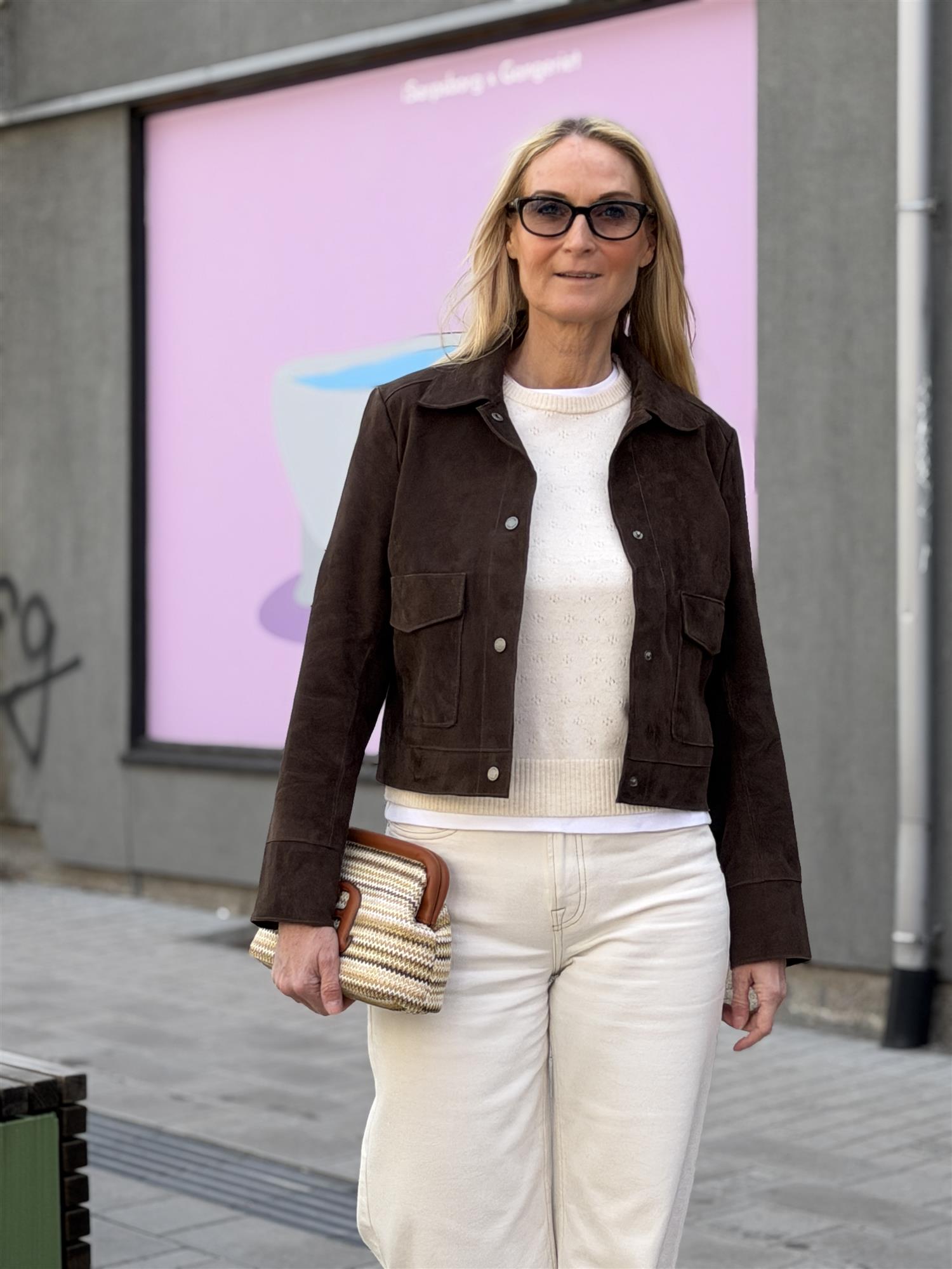 Suede Shirt Jacket