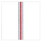Hvite - red stripe - servietter Paviot