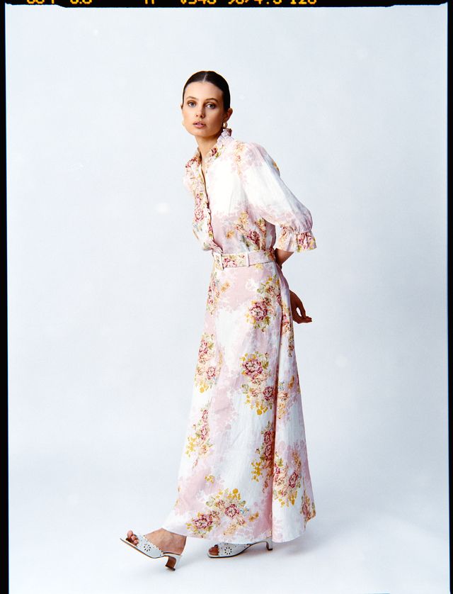 Linen Maxi Skirt