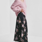 Satin skirt