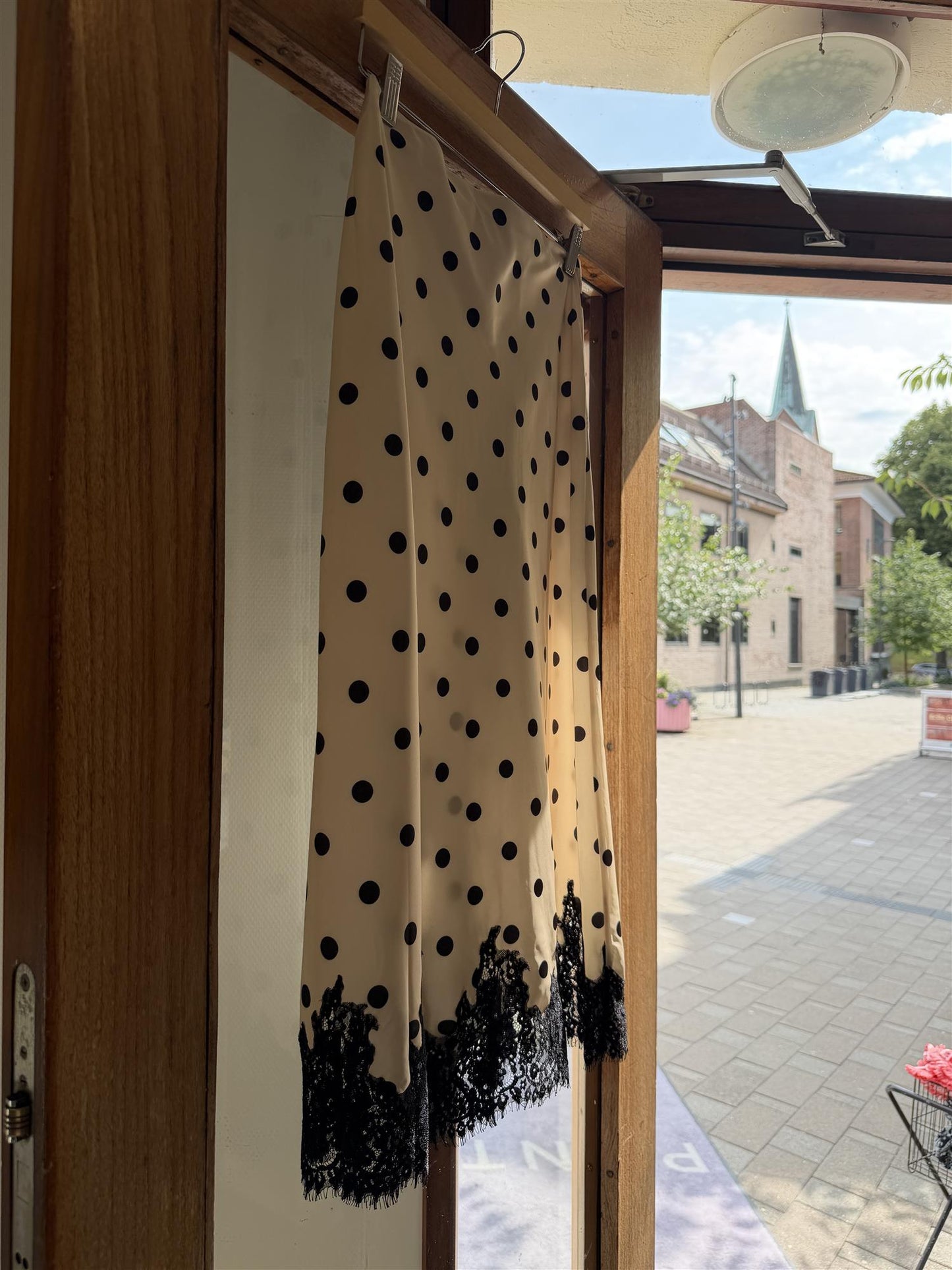 Black Polka Dot