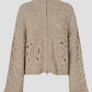 Crosette Knit Cardigan