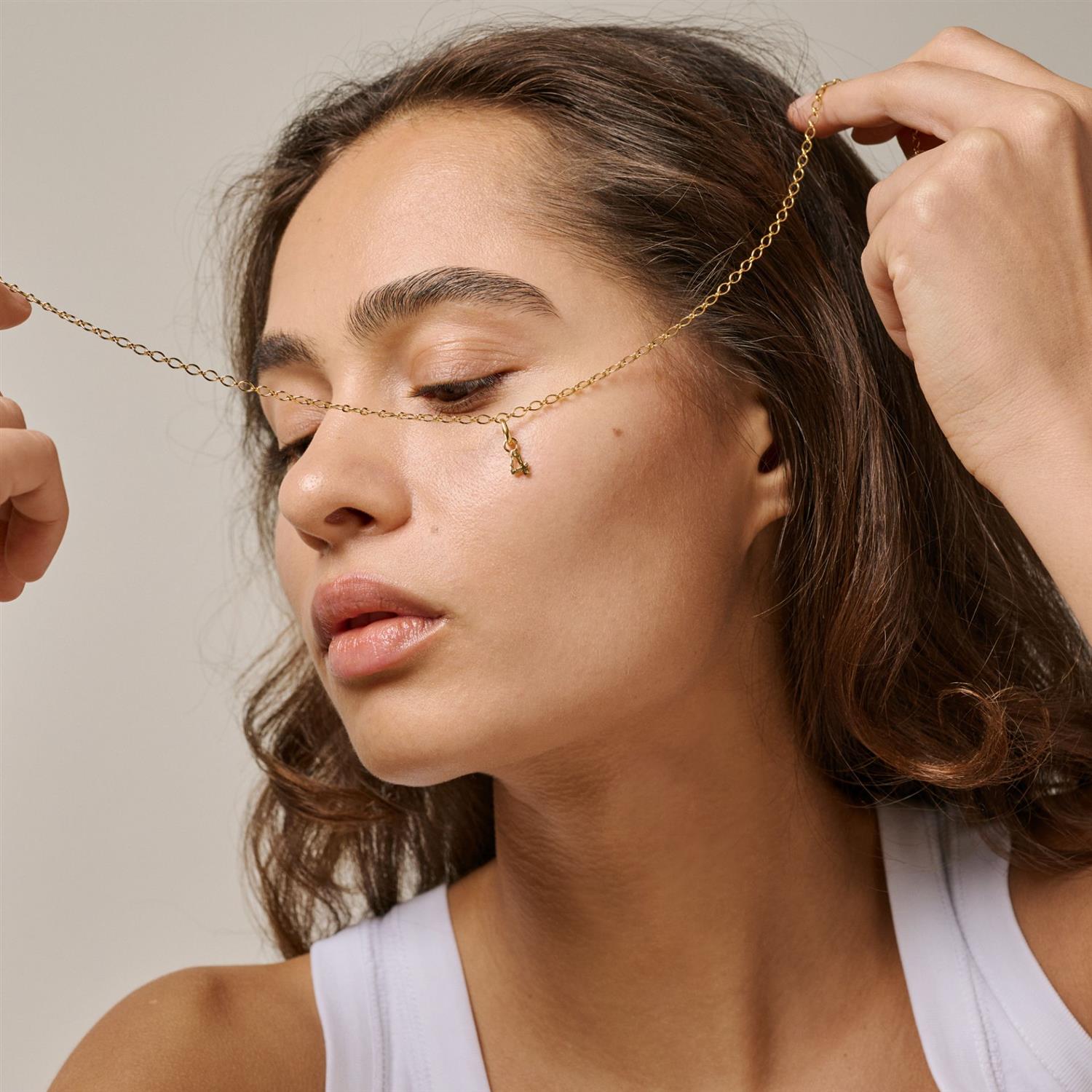 necklace simple charm