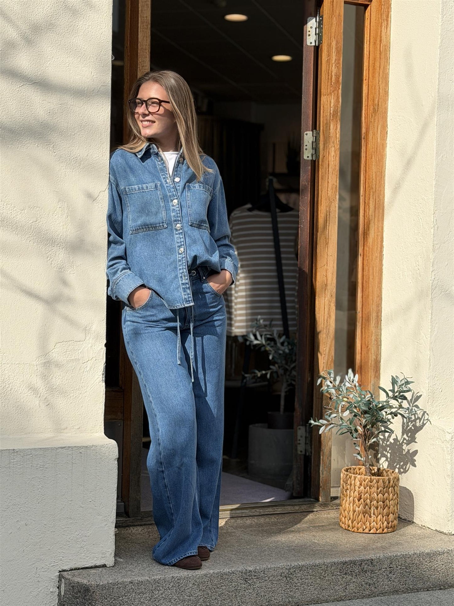 Irvina Denim Shirt