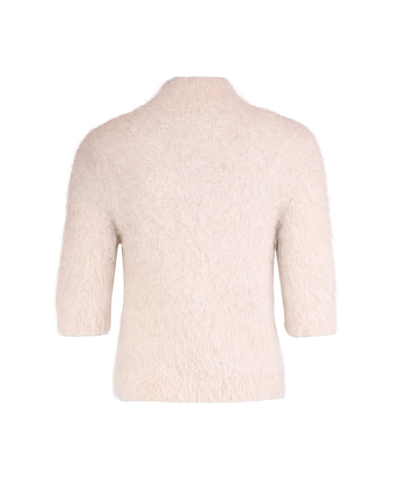 Hairy Knit Turtleneck