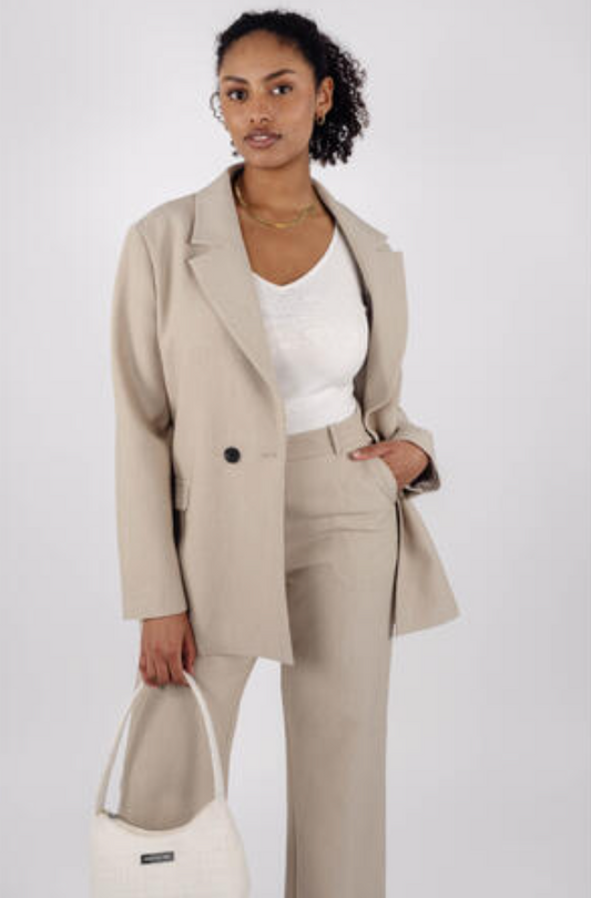 Devaki Blazer - Sand