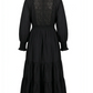 Cotton Slub Midi Dress