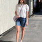 Girlfriend shorts - denim