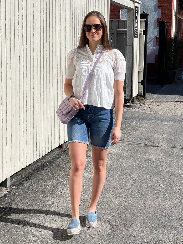 Girlfriend shorts - denim