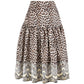 Taffeta Midi Skirt