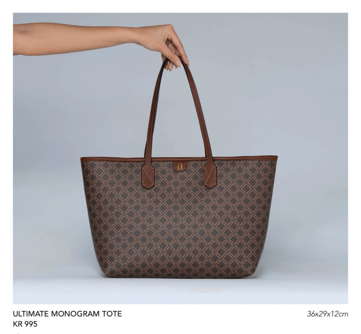 Ultimate monogram tote veske