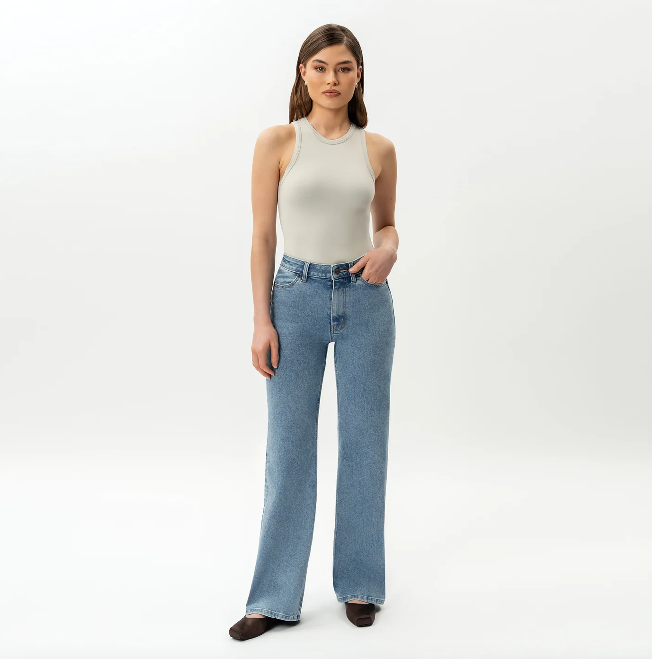 Relaxed ComfortDenim™ Jeans - benlengde 32