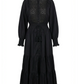 Cotton Slub Midi Dress
