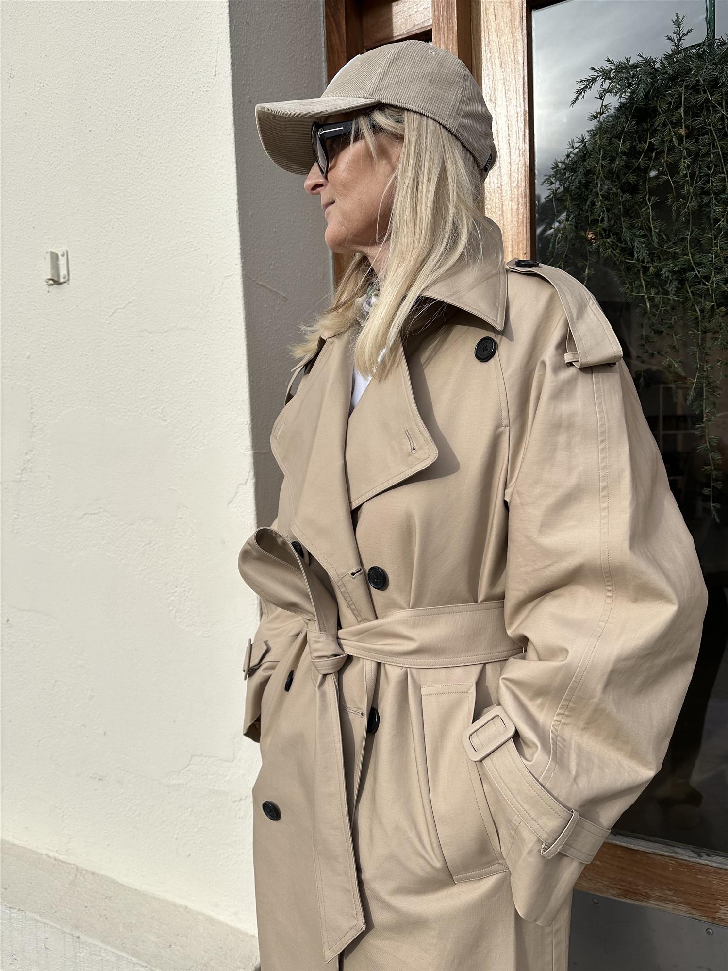 Cotton Trench Coat