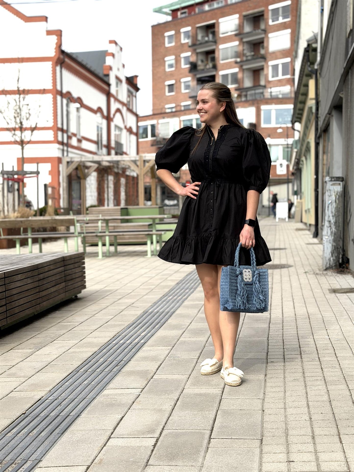 Poplin Mini Dress