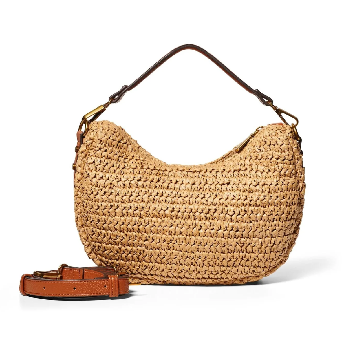 Raffia Shoulder Bag