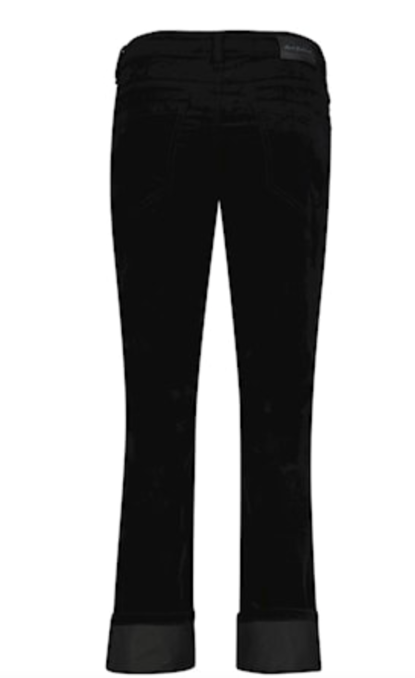 Kate velvet pants - black
