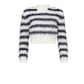Hairy Knit Fitted Sweater