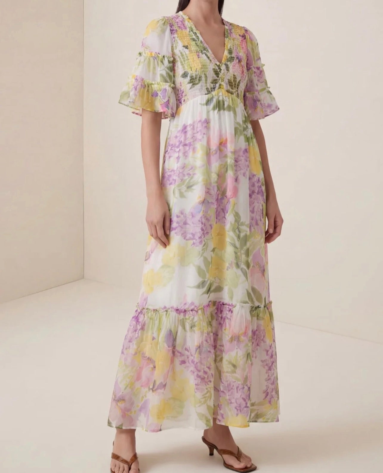 Organza Smocking dress