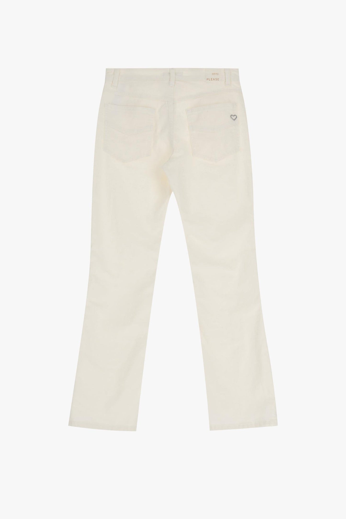 Fine pocket cotton jeans