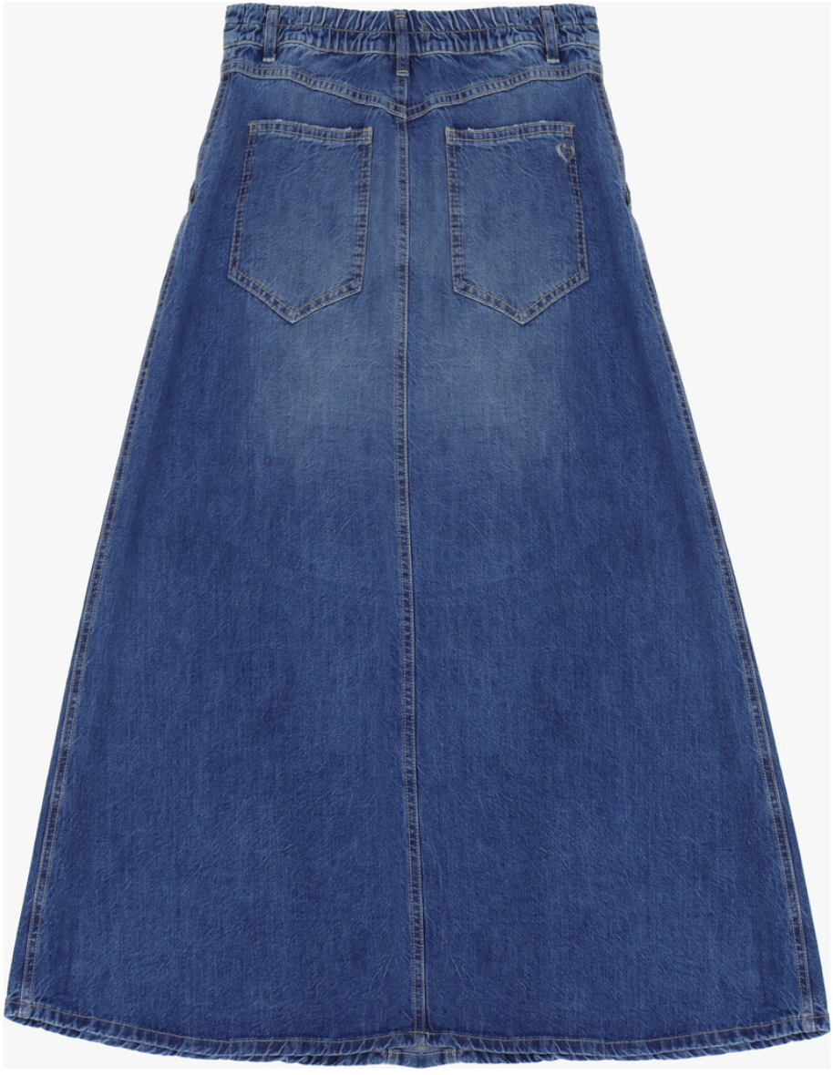 Denim skirt a-shape - Oslo