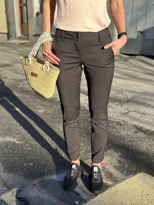 Diana smart colour pants - black
