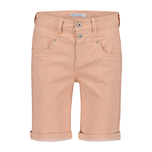 Sienna shorts - Tangerine stripe